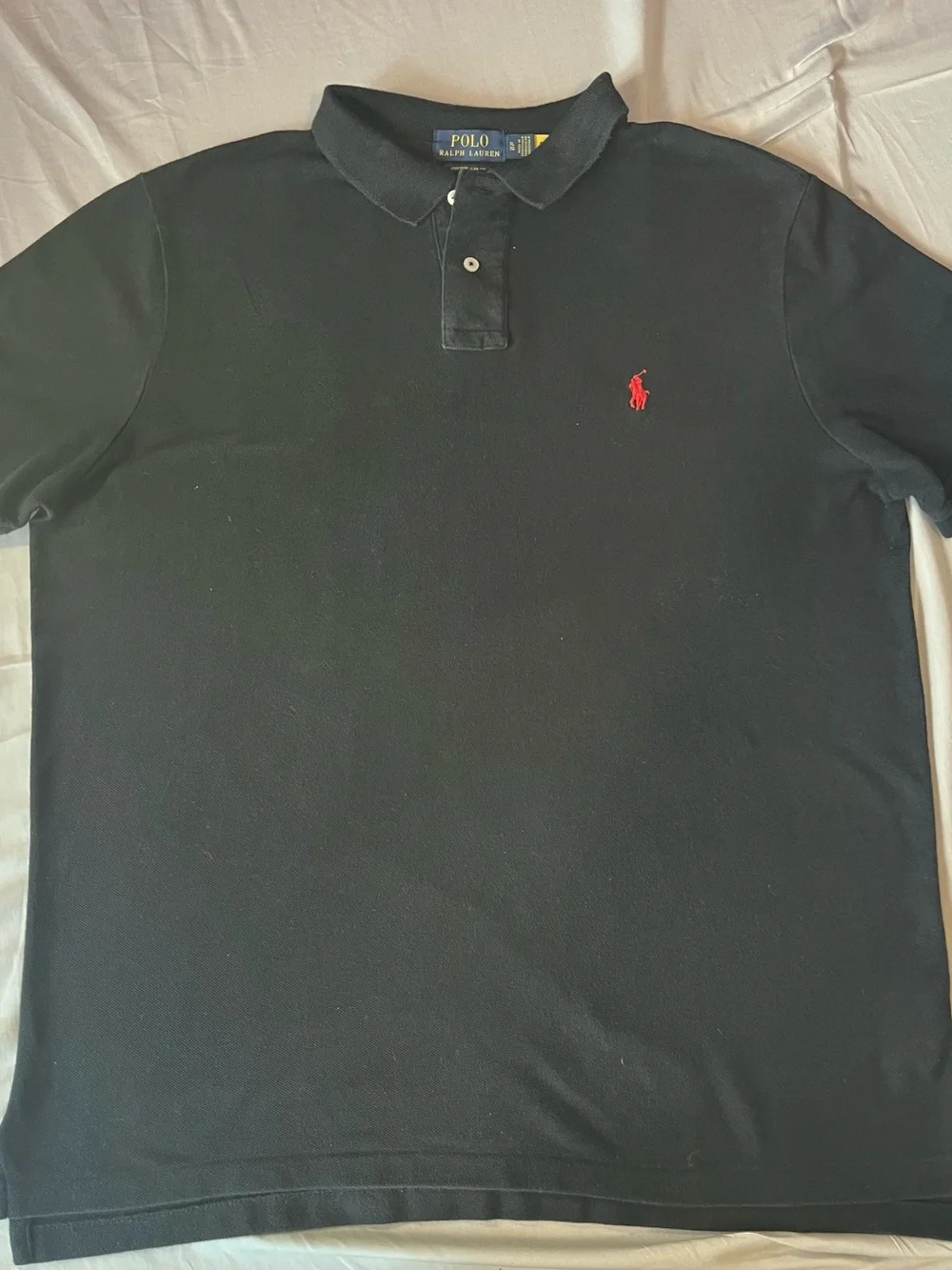 Polo by Ralph Lauren Light Gray Long Sleeve Crewneck Shirt